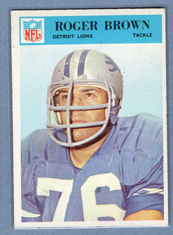 1966 Philadelphia #67 Roger Brown (3) EX-MT  GO320