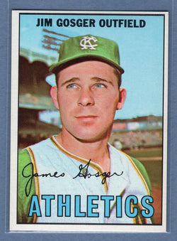 1967 Topps #17 Jim Gosger EX-MT   GO60