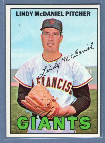 1967 Topps #46 Lindy McDaniel EX-MT   GO60