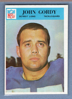 1966 Philadelphia #68 John Gordy (1) EX-MT  GO320