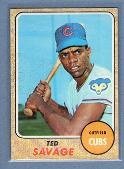 1968 Topps #119 Ted Savage(st) VG  GO545