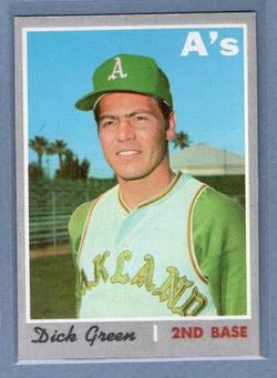 1970 Topps #311 Dick Green  (b) EX-MT  GOY