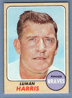 1968 Topps 439 Luman Harris VG-EX SET BREAK