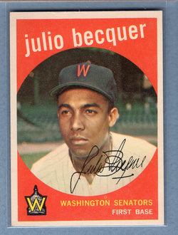 1959 Topps #93 Julio Becquer EX-MT  GO186