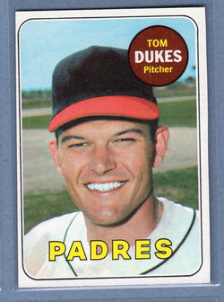 1969 Topps #223 Tom Dukes (d) EX-MT  GOWABB