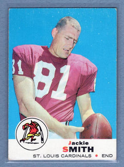 1969 Topps #43 Jackie Smith (HOF) EX  GO250