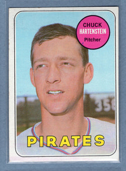 1969 Topps #596 Chuck Hartenstein(a) EX-MT  GO850