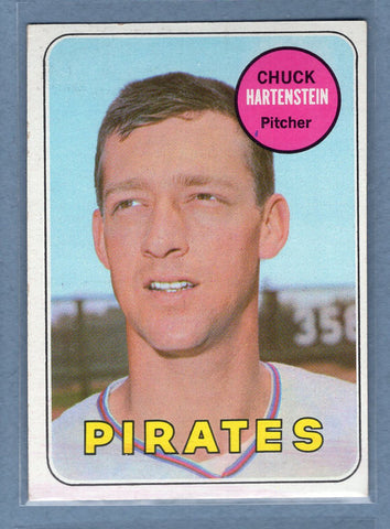 1969 Topps #596 Chuck Hartenstein(a) EX-MT  GO850