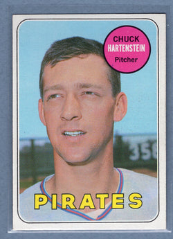 1969 Topps #596 Chuck Hartenstein(b) EX-MT  GO850