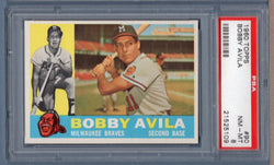 1960 Topps #90 Bobby Avila (21525109) PSA 8