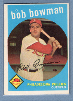 1959 Topps #221 Bob Bowman EX  GO79
