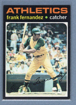 1971 Topps #468 Frank Fernandez  (b) EX-MT  GO550