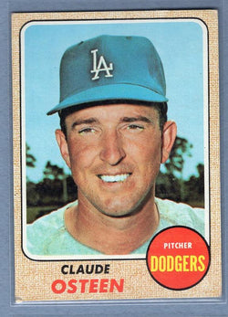 1968 Topps 440 Claude Osteen VG-EX SET BREAK