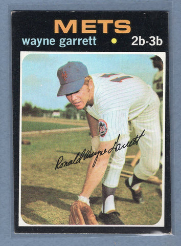 1971 Topps #228 Wayne Garrett (b) EX  GO950