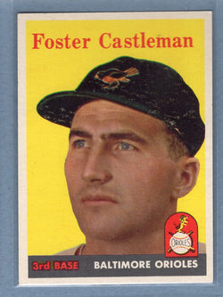 1958 Topps #416 Foster Castleman (mk) (a) VG  GO501