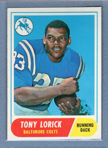 1968 Topps #204 Tony Lorick (st) (a) VG-EX  GO207