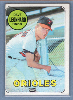 1969 Topps #228 Dave Leonhard VG  GO572