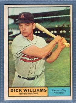 1961 Topps #8 Dick Williams (HOF)(b) EX   GO417