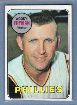1969 Topps #51 Woody Fryman (b) EX  GO501
