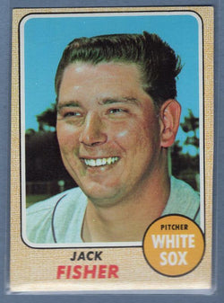 1968 Topps 444 Jack Fisher VG-EX SET BREAK
