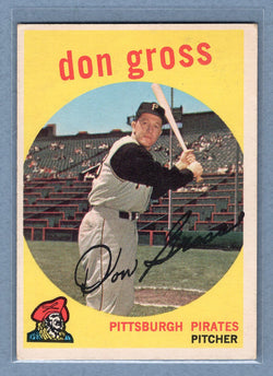 1959 Topps #228 Don Gross EX  GO79