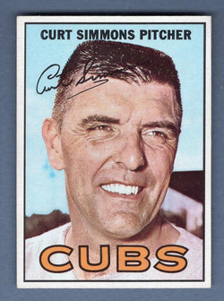 1967 Topps #39 Curt Simmons EX-MT  GO111