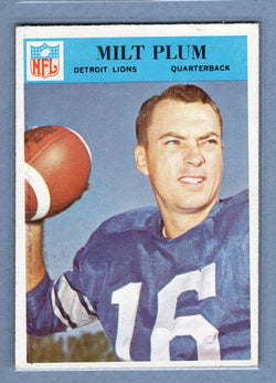 1966 Philadelphia #72 Milt Plum (1) EX  GO320