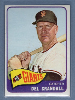 1965 Topps #68 Del Crandall EX-MT (WAGR13)
