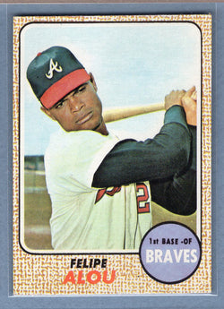 1968 Topps #55 Felipe Alou (a)EX-MT  GO507
