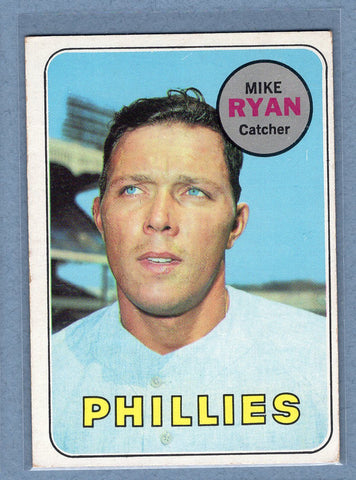 1969 Topps #28 Mike Ryan (b) EX  GO577