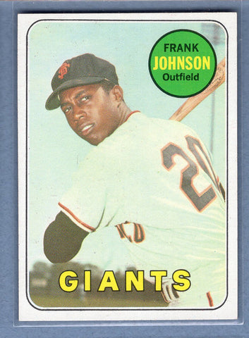 1969 Topps #227 Frank Johnson (c) EX-MT  GOWABB