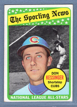 1969 Topps #422 Don Kessinger All Star EX  GO661