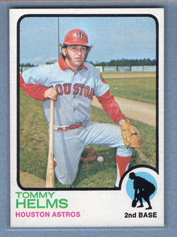 1973 Topps #495 Tommy Helms  EX-MT  GO443