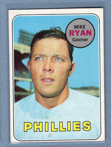 1969 Topps #28 Mike Ryan (c) EX  GO577