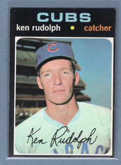 1971 Topps #472 Ken Rudolph  (b) EX  GO550