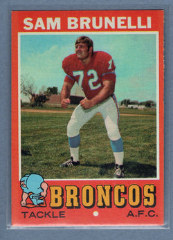 1971 Topps #185 Sam Brunelli (b) EX-MT  GO600