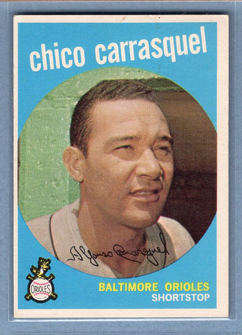 1959 Topps #264 Chico Carrasquel EX  GO79