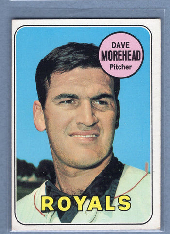 1969 Topps #29 Dave Morehead  EX  GO577