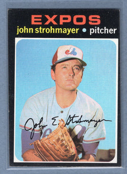 1971 Topps #232 John Strohmayer (b) EX  GO950