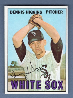 1967 Topps #52 Dennis Higgins EX-MT  GO111