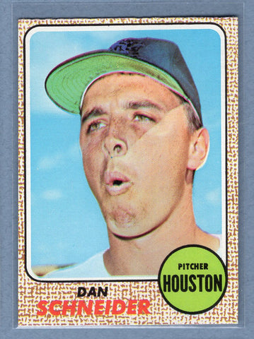 1968 Topps #57 Dan Schneider (b)EX-MT  GO507
