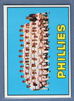 1967 Topps #102 Phillies Team EX-MT   GO60