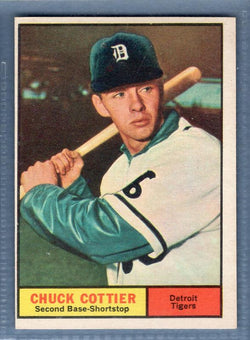 1961 Topps #13 Chuck Cottier VG-EX   GO417