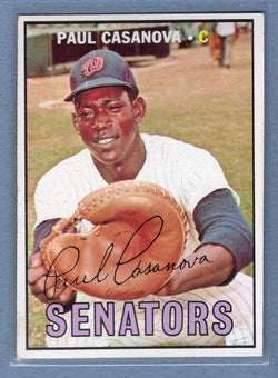 1967 Topps #115 Paul Casanova EX   GO415