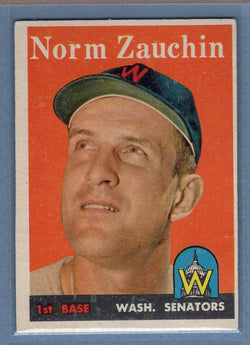 1958 Topps #422 Norm Zauchin (a) VG  GO501