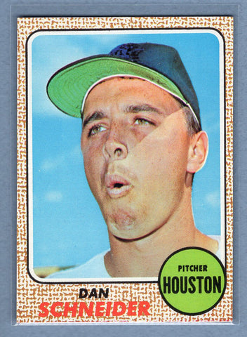1968 Topps #57 Dan Schneider (c)EX-MT  GO507