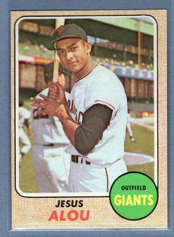 1968 Topps 452 Jesus Alou VG-EX SET BREAK