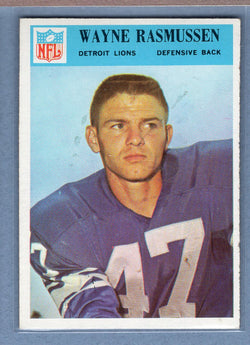 1966 Philadelphia #74 Wayne Rasmussen (1) (st) VG  GO320