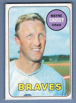 1969 Topps #33 Wayne Causey  EX  GO577