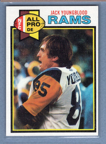 1979 Topps #180 Jack Youngblood (HOF) EX-MT  SB1